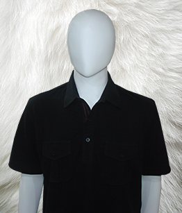 Polo shirt with two side army pocket