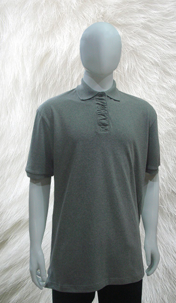 Polo Shirt Grey Short Sleeve